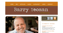 Desktop Screenshot of barryyeoman.com